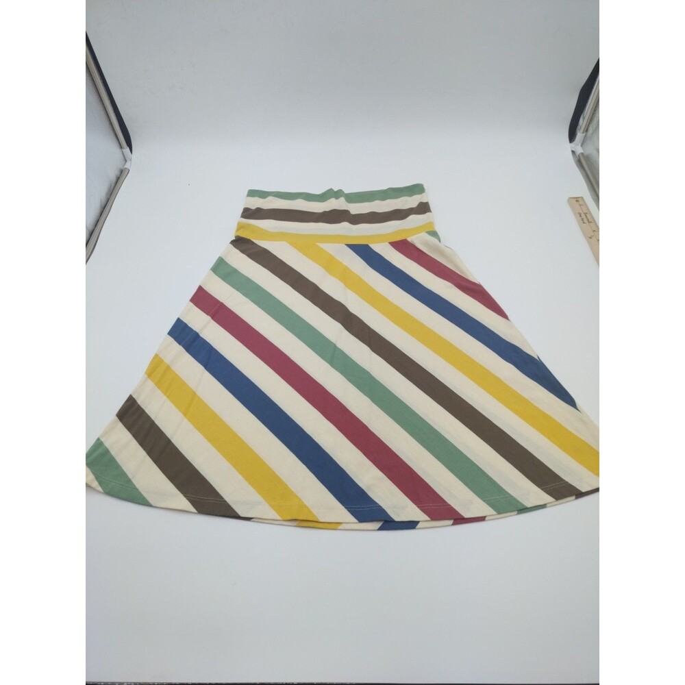 VTG 80s 90s Mossimo Skirt Made In USA Vibrant Classic Retro Colors Womens Sz M